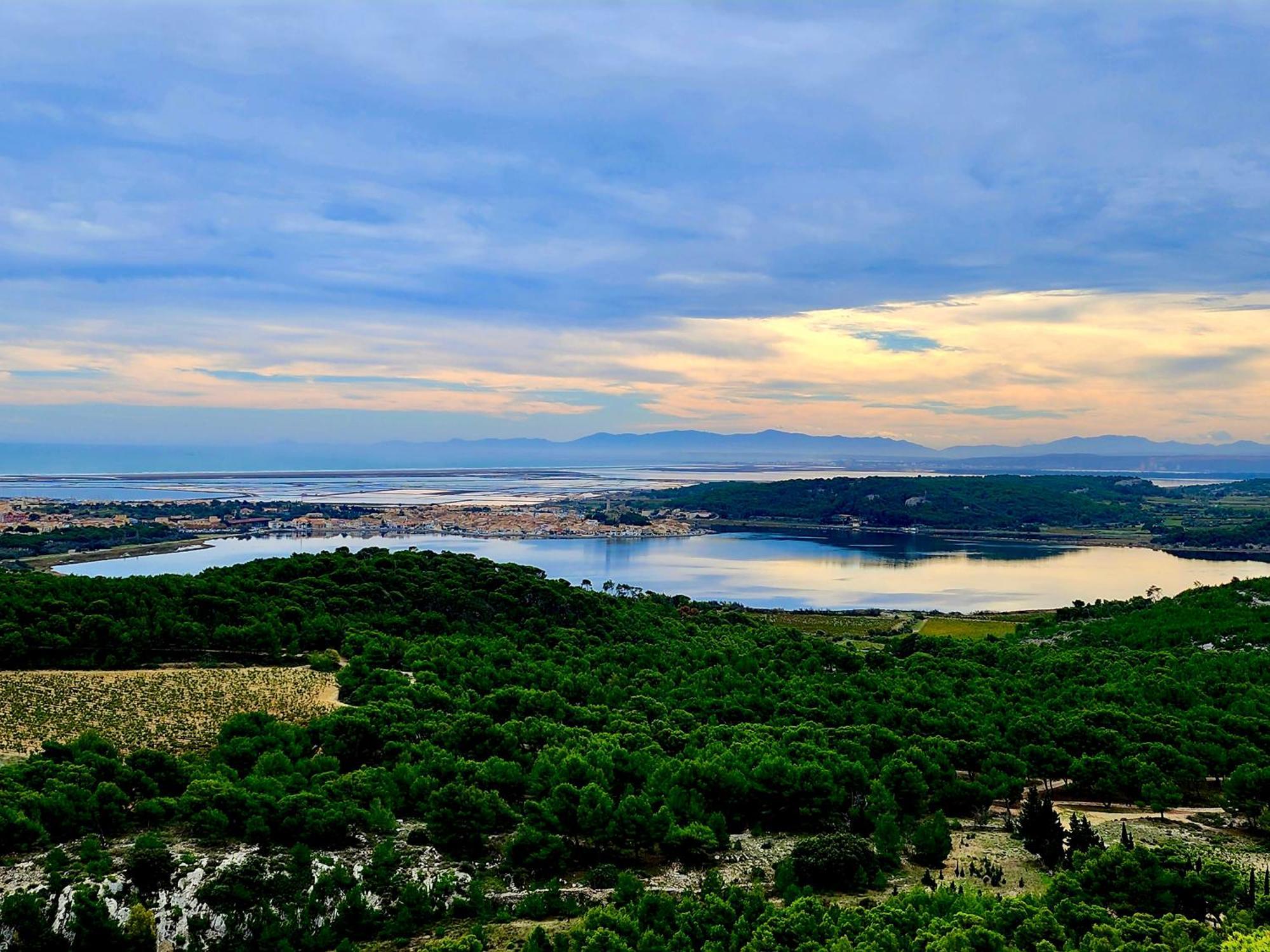 - L'Horizon Bleu - Cocon Romantique Avec Vue Mer Panoramique Gruissan Eksteriør bilde